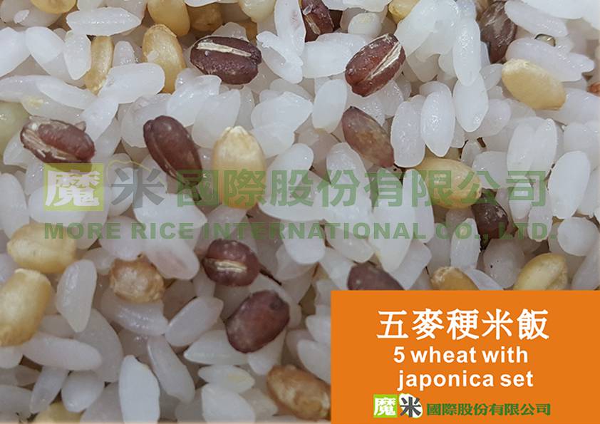 5 Wheat with japonica rice